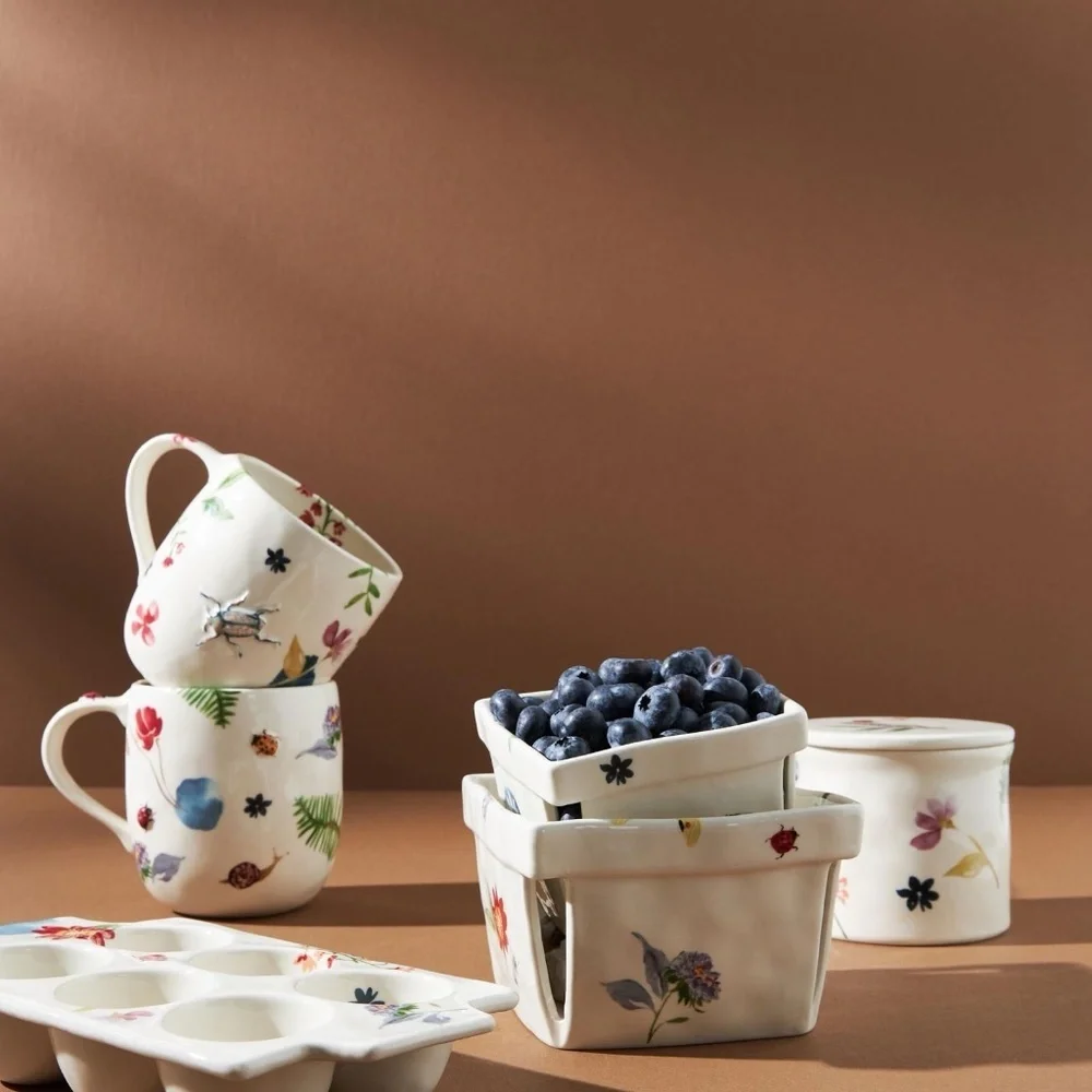 NWT Anthropologie SMALL Monarch Berry Basket